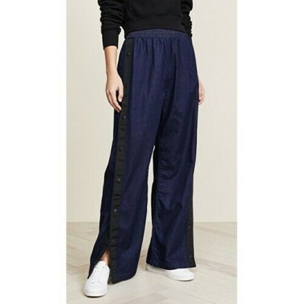 TT: 3x1 Track Pants With Side Snaps
